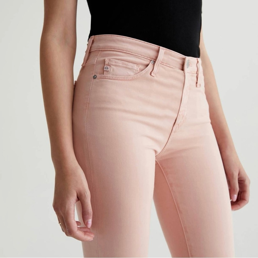 AG The Prima Cigarette Ankle Jeans in Blush Size 28 - Picture 2 of 12